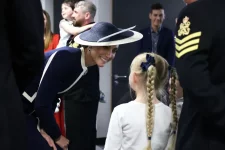 HRH The Princess of Wales meets the family of one of HMS Glasgows senior ratings.webp