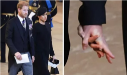Screenshot 2022-09-14 at 18-53-50 Meghan and Prince Harry hold hands as they leave Queen lying...png