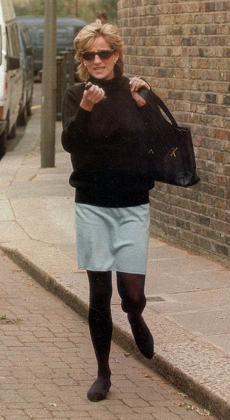 Принцесса Диана в 1995 году. Фото https://www.dailymail.co.uk.