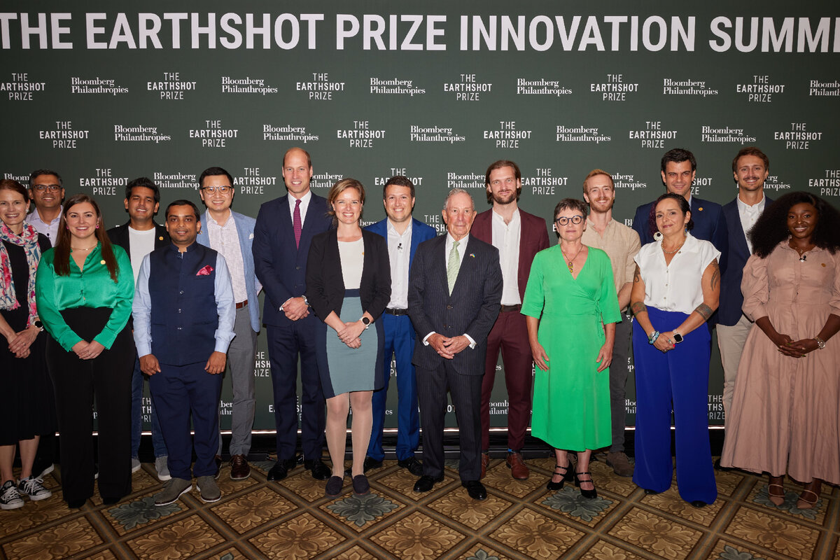  Принц Уильям объявил 15 финалистов премии Earthshot Prize 2023 года на втором инновационном саммите в Нью-Йорке.-3