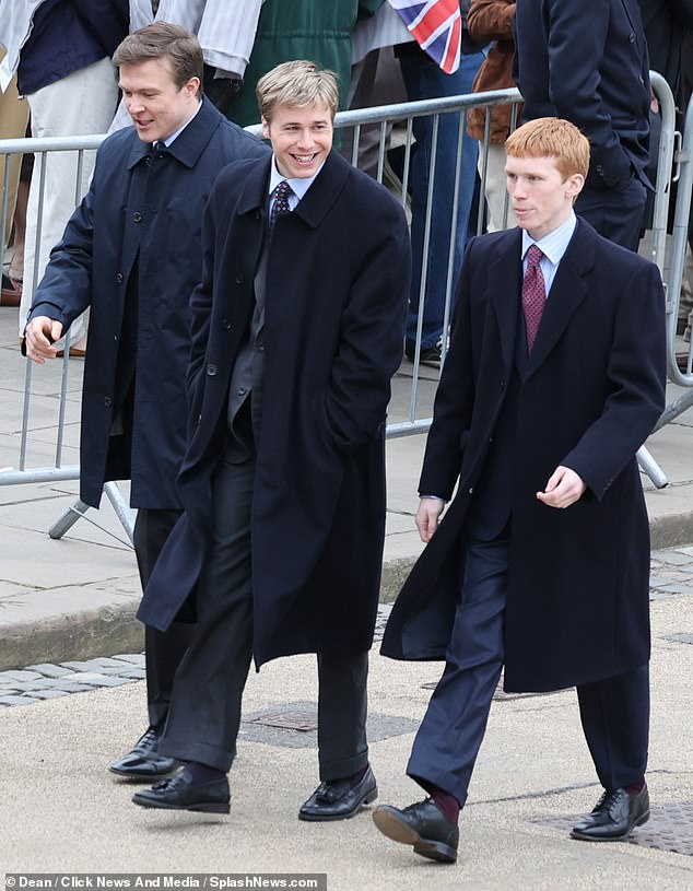 The party and its fallout will be highlighted in the series six of The Crown. Actor Luther Ford (right) will portray teenage Harry in the upcoming series, while Ed McVey (left) will play William