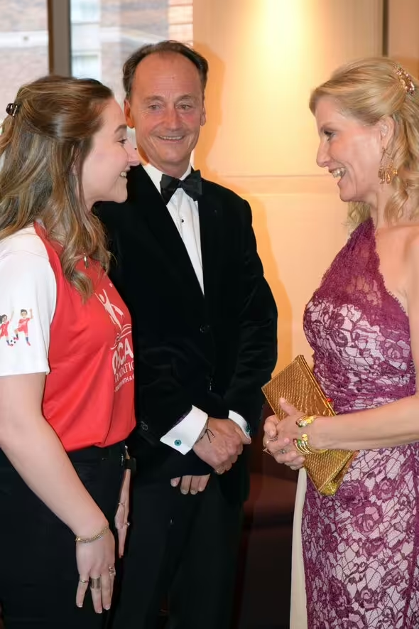Софи, герцогиня Эдинбургская, посетила благотворительный бал в Лондоне