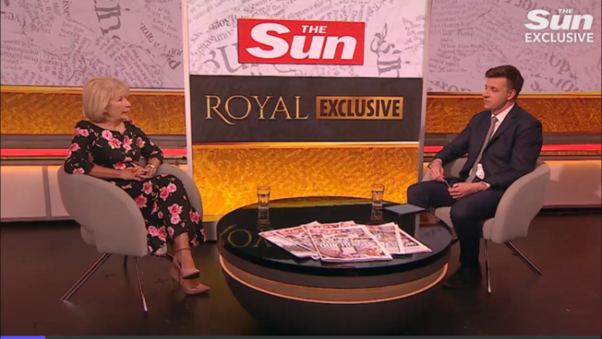 Бонд рассказала о Гарри на шоу The Sun Royal Exclusive
