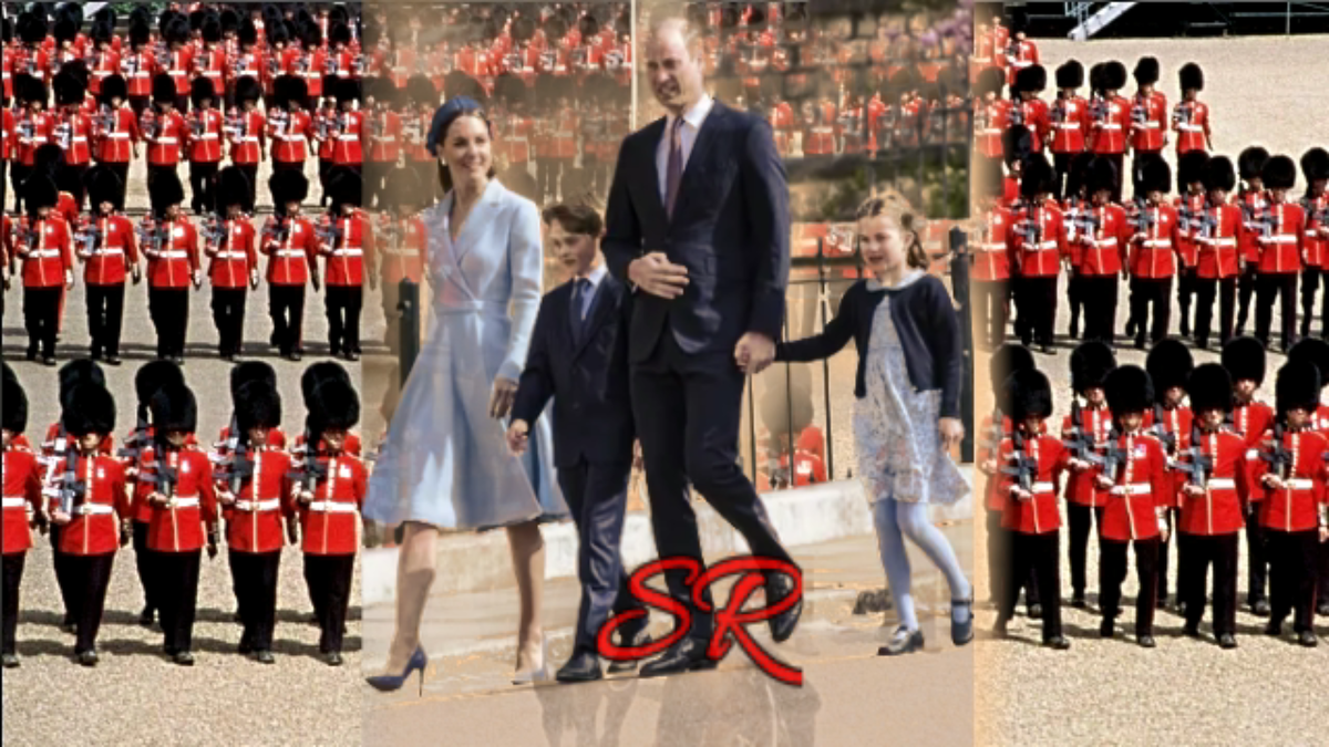 Будущие короли и королевы Великобритании. Авторская обработка фотографий из общего доступа