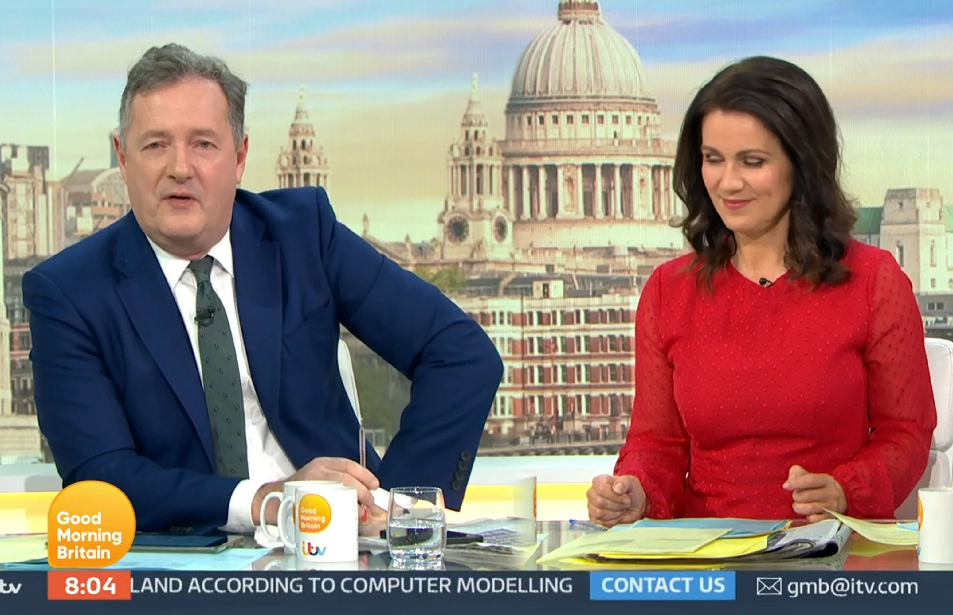 Он был главным ведущим Good Morning Britain вместе с Сюзанной Рид.