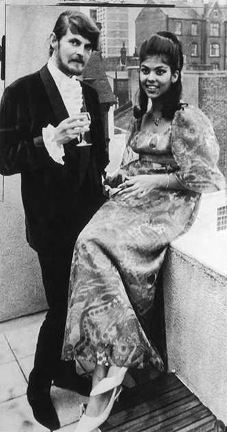 Александр Тинн и Таня Дакворт, 1969 год