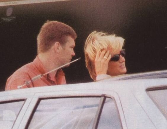 Тревор и Диана, июль 1997-го. Фото https://i.pinimg.com.
