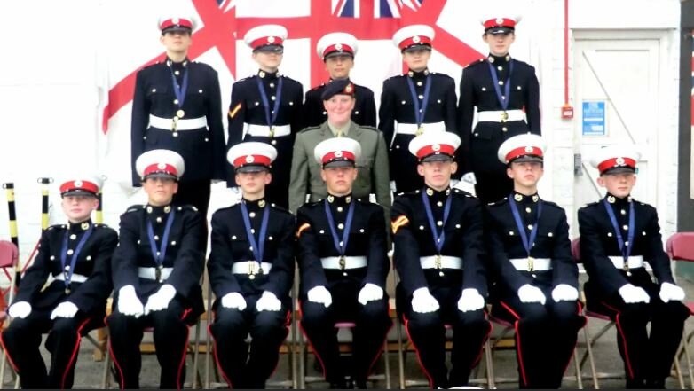 Британские кадеты. Фото из открытого источника.