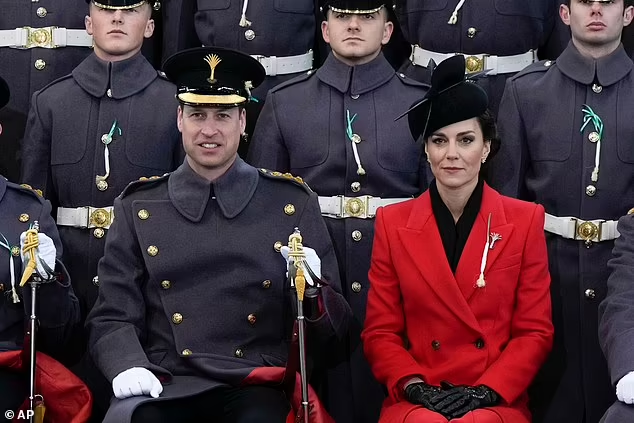 Принц Уильям и принцесса Кэтрин отметили День Святого Давида