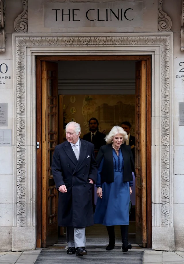 Король Карл покидает лондонскую клинику вместе с Камиллой в начале этой недели.