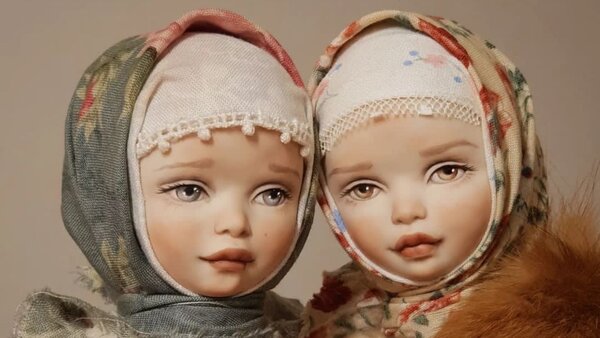 Авторские куколки Марины Мининой (фото со странички автора https://clck.ru/rdSfE)