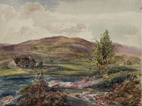 Река Ди, 1848 год, неизвестный художник
