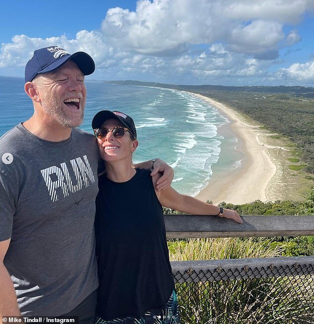 Когда быть запасной - это счастье: Зара и Майк Тиндаллы наслаждаются отдыхом в Австралии