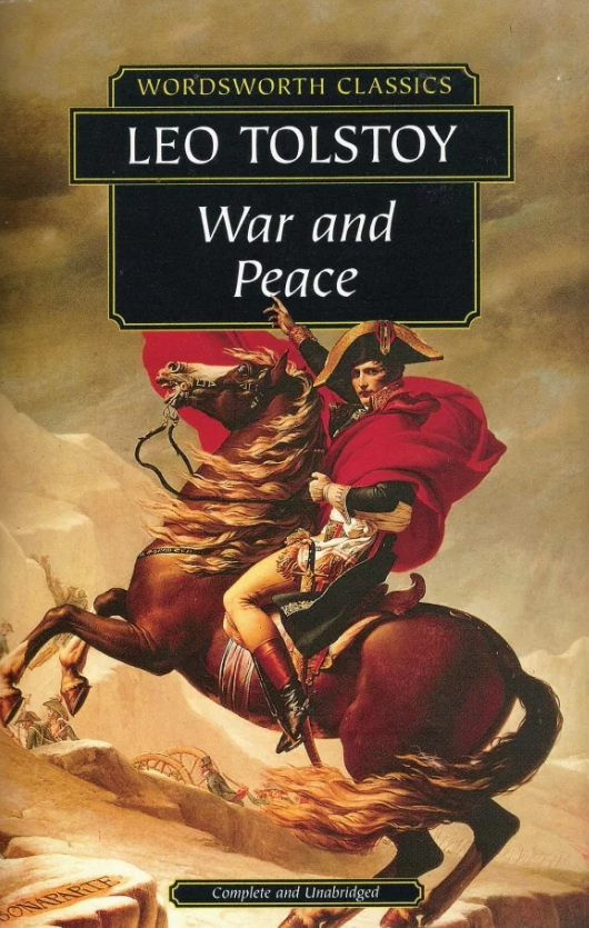 Война и мир Льва Толстого на английском. Меня впечатлило имя Лео на обложке... Фото из открытого доступа
