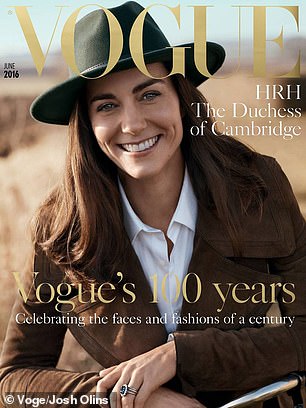 Пойдет ли Меган по стопам Кейт? В апреле 2016 года герцогиня Кембриджская появилась на обложке 100-летнего юбилейного номера британского журнала Vogue