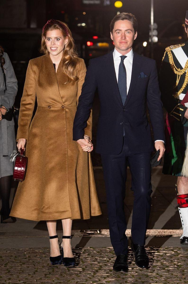 Принцесса Беатрис и её муж Эдоардо Маппели Моцци, 2021