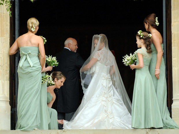 Фото №7 - Папины дочки: самые трогательные фото королевских невест с отцами
