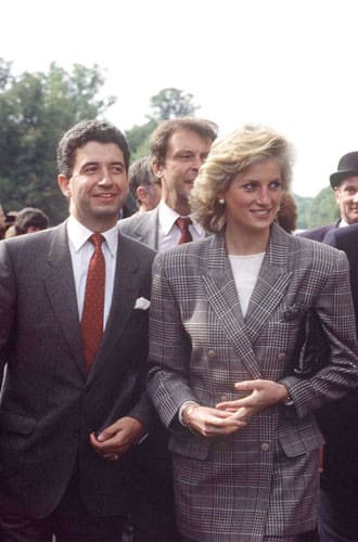 Принцесса Уэльская и Патрик Джефсон в 1989 году