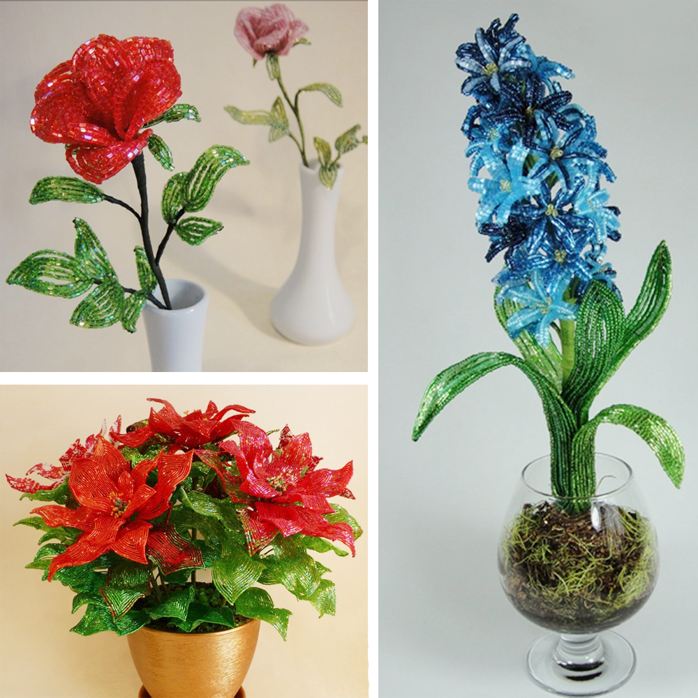 Произведения мастера бисерной флористики Светланы Сапегиной не единожды принимали за живые растения.